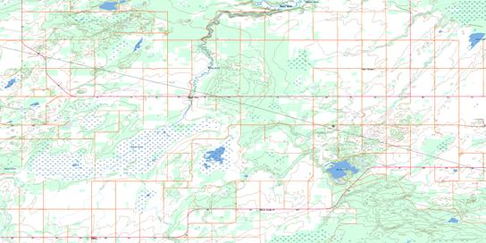 Rapid View Topo Map 073K02 at 1:50,000 scale - National Topographic System of Canada (NTS) - Toporama map