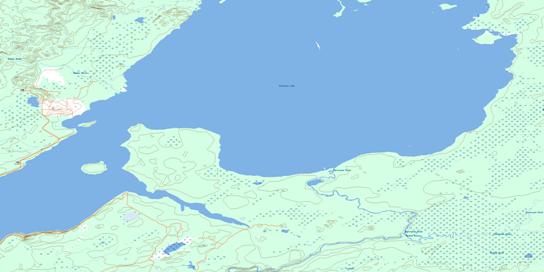 Primrose Lake Topo Map 073K13 at 1:50,000 scale - National Topographic System of Canada (NTS) - Toporama map