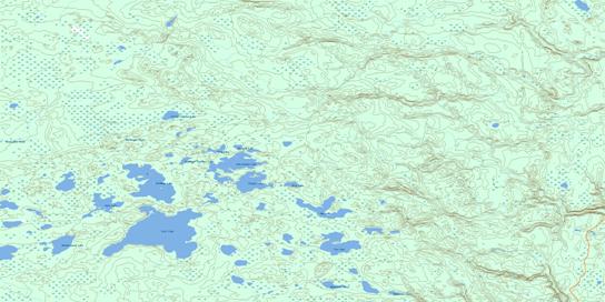 Lost Lake Topo Map 073K15 at 1:50,000 scale - National Topographic System of Canada (NTS) - Toporama map