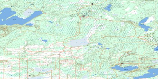 Marguerite Lake Topo Map 073L10 at 1:50,000 scale - National Topographic System of Canada (NTS) - Toporama map