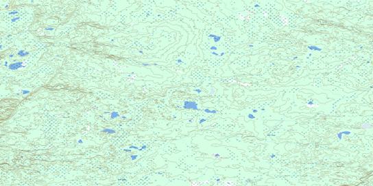 Wolf River Topo Map 073L15 at 1:50,000 scale - National Topographic System of Canada (NTS) - Toporama map