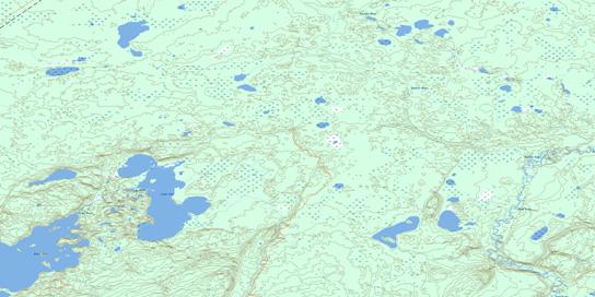 Logan Lake Topographic map 073M03 at 1:50,000 Scale