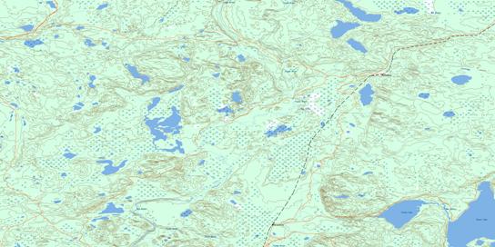 Philomena Topo Map 073M04 at 1:50,000 scale - National Topographic System of Canada (NTS) - Toporama map