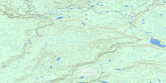 Conklin Topo Map 073M11 at 1:50,000 scale - National Topographic System of Canada (NTS) - Toporama map