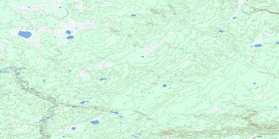 Waddell Creek Topographic map 073M14 at 1:50,000 Scale