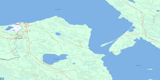 Dillon Topo Map 073N15 at 1:50,000 scale - National Topographic System of Canada (NTS) - Toporama map
