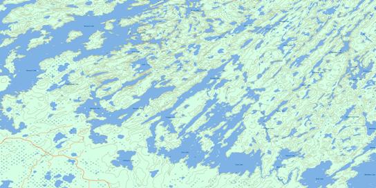 Morning Lake Topo Map 073P05 at 1:50,000 scale - National Topographic System of Canada (NTS) - Toporama map