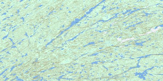 Pendleton Lake Topo Map 074A15 at 1:50,000 scale - National Topographic System of Canada (NTS) - Toporama map