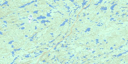Smalley Lake Topo Map 074B09 at 1:50,000 scale - National Topographic System of Canada (NTS) - Toporama map