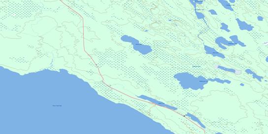 Mccoy Lake Topographic map 074C02 at 1:50,000 Scale