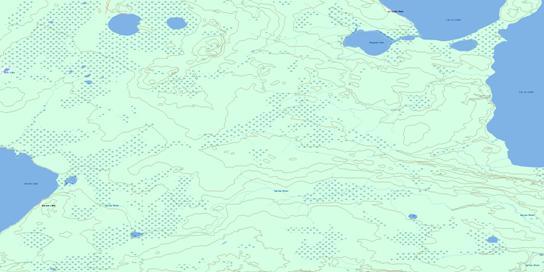 Garson Lake Topo Map 074C05 at 1:50,000 scale - National Topographic System of Canada (NTS) - Toporama map