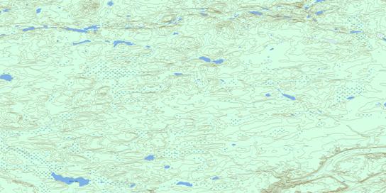 Heise Lake Topographic map 074C13 at 1:50,000 Scale