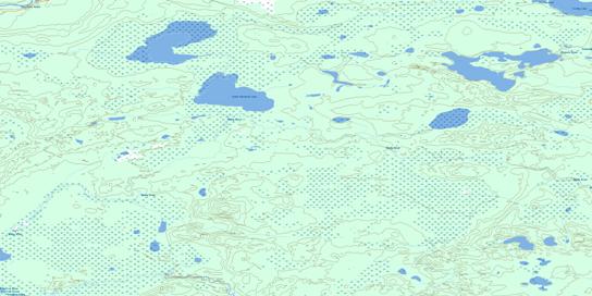 Watchusk Lake Topo Map 074D01 at 1:50,000 scale - National Topographic System of Canada (NTS) - Toporama map