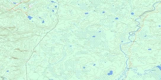 Quigley Topo Map 074D02 at 1:50,000 scale - National Topographic System of Canada (NTS) - Toporama map