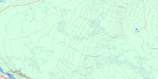 Hartley Creek Topo Map 074E03 at 1:50,000 scale - National Topographic System of Canada (NTS) - Toporama map