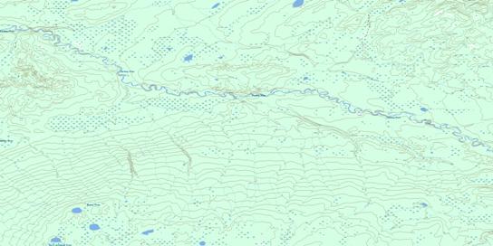 No Title Topo Map 074E07 at 1:50,000 scale - National Topographic System of Canada (NTS) - Toporama map