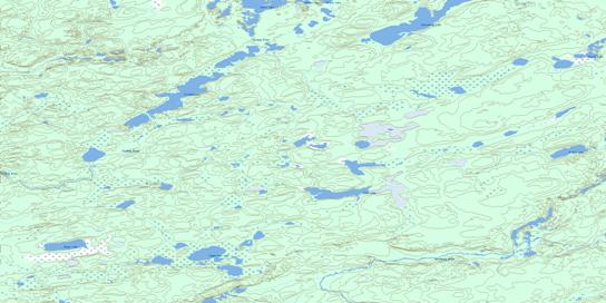 Firebag Lake Topo Map 074F05 at 1:50,000 scale - National Topographic System of Canada (NTS) - Toporama map