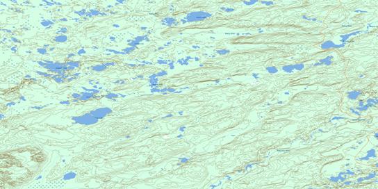 Smart Lake Topo Map 074F13 at 1:50,000 scale - National Topographic System of Canada (NTS) - Toporama map
