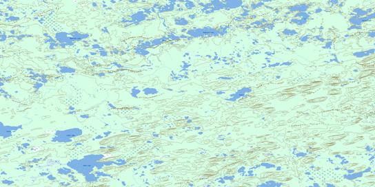 Hekelaar Lake Topo Map 074F15 at 1:50,000 scale - National Topographic System of Canada (NTS) - Toporama map
