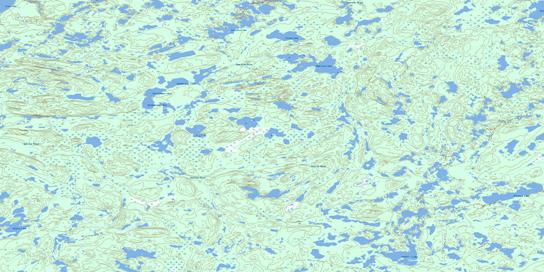 American Lake Topo Map 074G02 at 1:50,000 scale - National Topographic System of Canada (NTS) - Toporama map