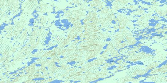 Nyberg Lakes Topo Map 074G04 at 1:50,000 scale - National Topographic System of Canada (NTS) - Toporama map