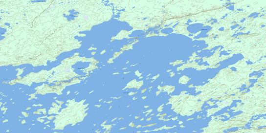 Middleton Island Topographic map 074G09 at 1:50,000 Scale