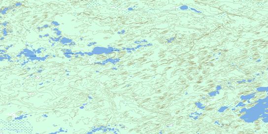 Isolation Lake Topo Map 074G11 at 1:50,000 scale - National Topographic System of Canada (NTS) - Toporama map