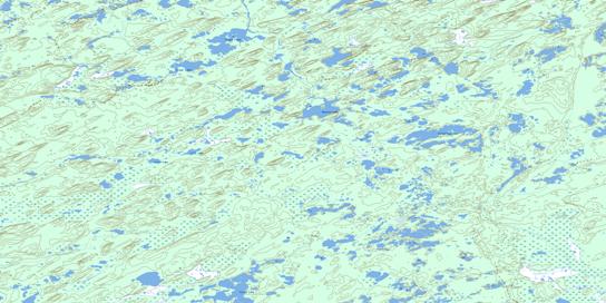 Lisgar Lakes Topo Map 074G12 at 1:50,000 scale - National Topographic System of Canada (NTS) - Toporama map