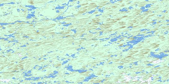 Norseman Lake Topographic map 074G13 at 1:50,000 Scale