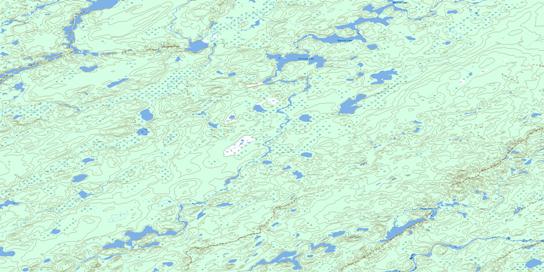 Rotariu Lake Topo Map 074J01 at 1:50,000 scale - National Topographic System of Canada (NTS) - Toporama map