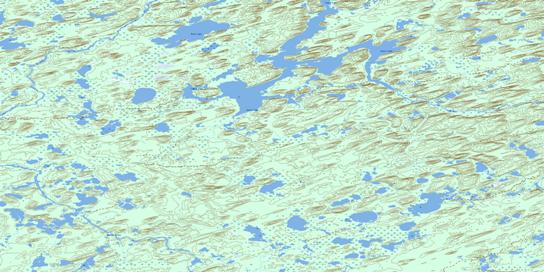 Snare Lake Topo Map 074J05 at 1:50,000 scale - National Topographic System of Canada (NTS) - Toporama map