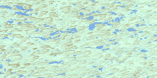 Birkbeck Lake Topo Map 074J10 at 1:50,000 scale - National Topographic System of Canada (NTS) - Toporama map