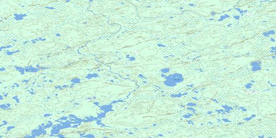 Payne Lake Topo Map 074K07 at 1:50,000 scale - National Topographic System of Canada (NTS) - Toporama map