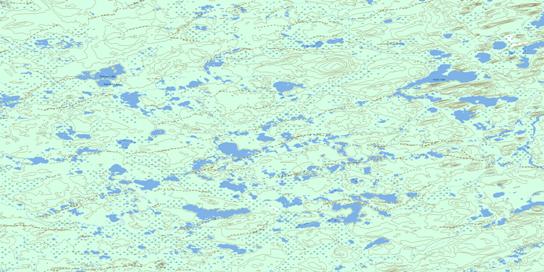 Kalln Lake Topo Map 074K08 at 1:50,000 scale - National Topographic System of Canada (NTS) - Toporama map