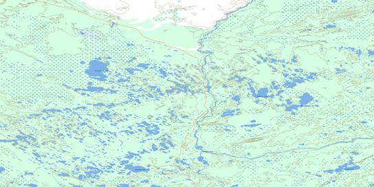 Silverthorn Lake Topo Map 074K14 at 1:50,000 scale - National Topographic System of Canada (NTS) - Toporama map