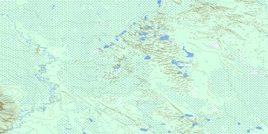 Buckton Creek Topographic map 074L04 at 1:50,000 Scale