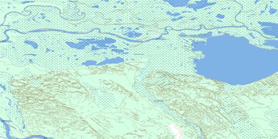 Richardson Lake Topographic map 074L06 at 1:50,000 Scale