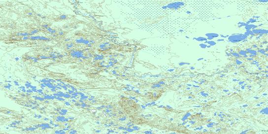 Brander Lake Topo Map 074L08 at 1:50,000 scale - National Topographic System of Canada (NTS) - Toporama map