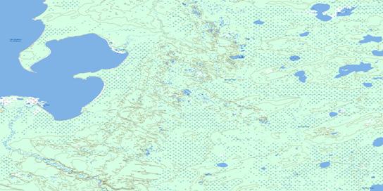 Old Fort Bay Topo Map 074L09 at 1:50,000 scale - National Topographic System of Canada (NTS) - Toporama map