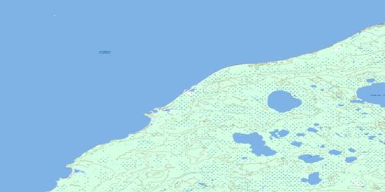 Stone Point Topographic map 074L16 at 1:50,000 Scale