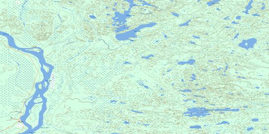 Hay Camp Topo Map 074M11 at 1:50,000 scale - National Topographic System of Canada (NTS) - Toporama map