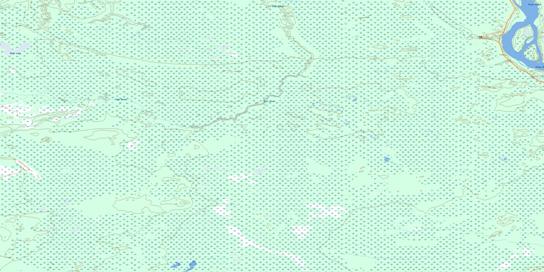 Caribou Islands Topo Map 074M12 at 1:50,000 scale - National Topographic System of Canada (NTS) - Toporama map