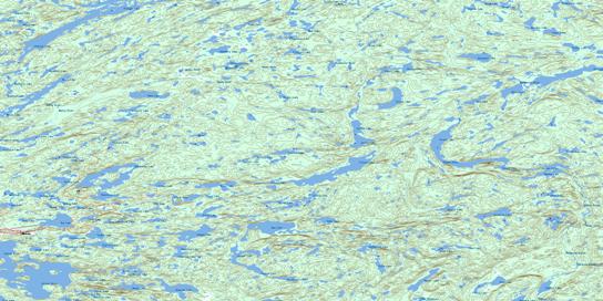 Forget Lake Topo Map 074N09 at 1:50,000 scale - National Topographic System of Canada (NTS) - Toporama map