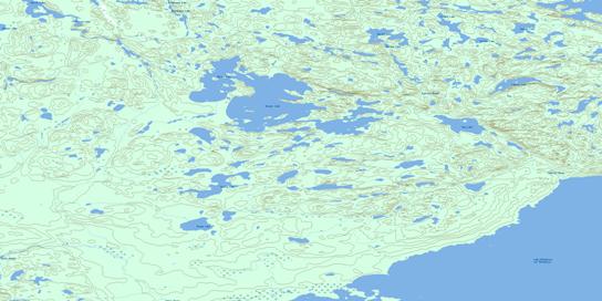 Harper Lake Topo Map 074N12 at 1:50,000 scale - National Topographic System of Canada (NTS) - Toporama map
