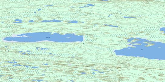 Engler Lake Topographic map 074O02 at 1:50,000 Scale