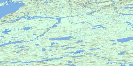 Perching Lake Topo Map 074P02 at 1:50,000 scale - National Topographic System of Canada (NTS) - Toporama map