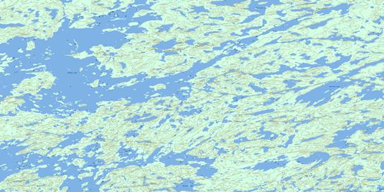 No Title Topo Map 075A04 at 1:50,000 scale - National Topographic System of Canada (NTS) - Toporama map