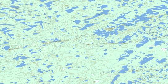 No Title Topo Map 075A10 at 1:50,000 scale - National Topographic System of Canada (NTS) - Toporama map