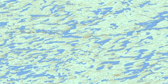 Carleton Lake Topo Map 075B07 at 1:50,000 scale - National Topographic System of Canada (NTS) - Toporama map