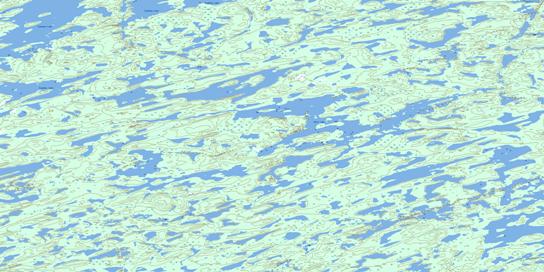 No Title Topographic map 075B08 at 1:50,000 Scale